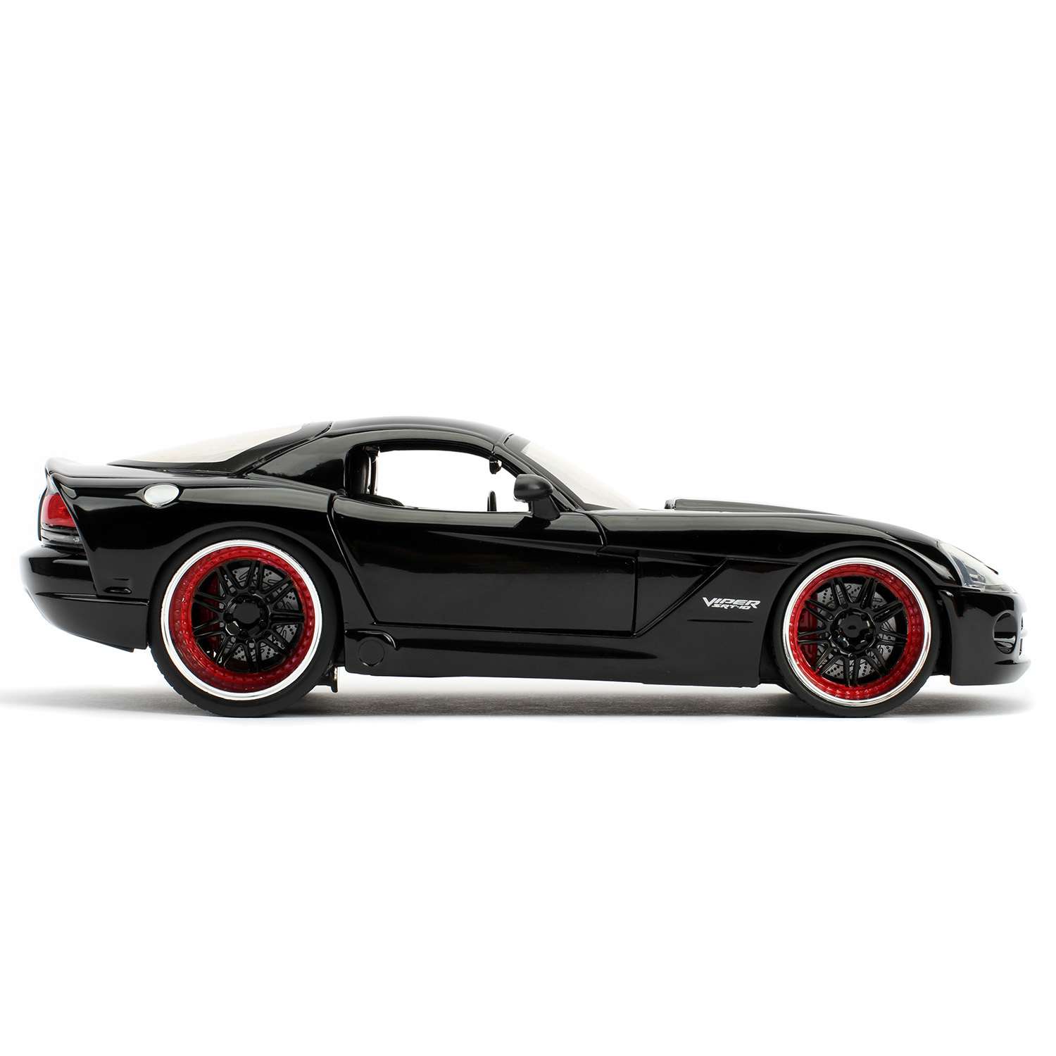 Машина Jada Fast and Furious 1:24 Dodge Viper SRT10 2008 Черная 30731 30731 - фото 6