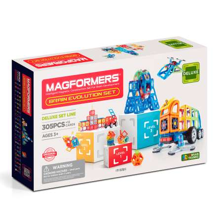 Конструктор магнитный Magformers Brain Evolution Set 710013