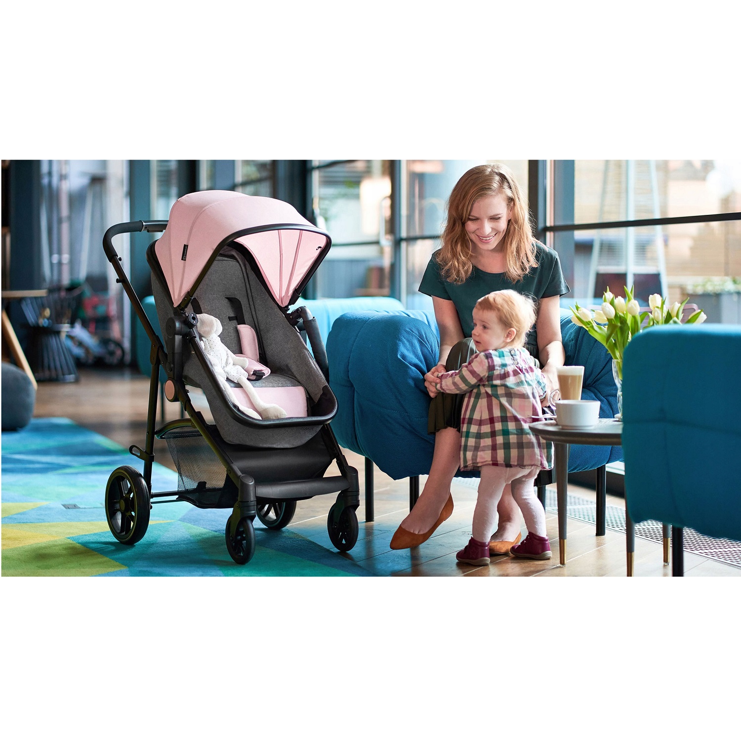 Коляска 2в1 Kinderkraft Juli Denim - фото 15
