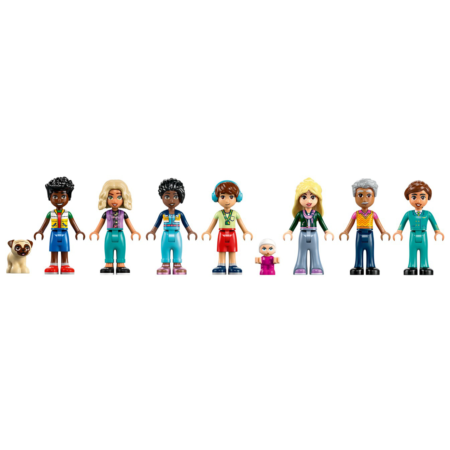 Конструктор детский LEGO Friends Аэропорт Хартлейк-Сити и самолет - фото 7