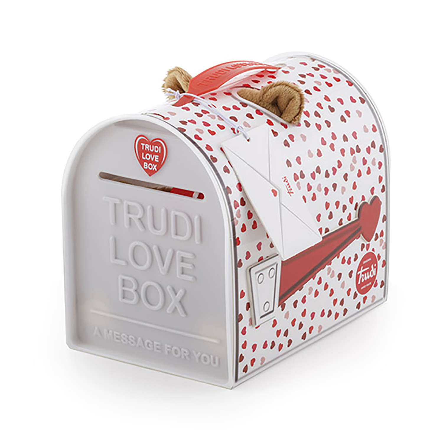Мягкая игрушка Trudi Мишка в почтовом ящике Love boх - фото 2