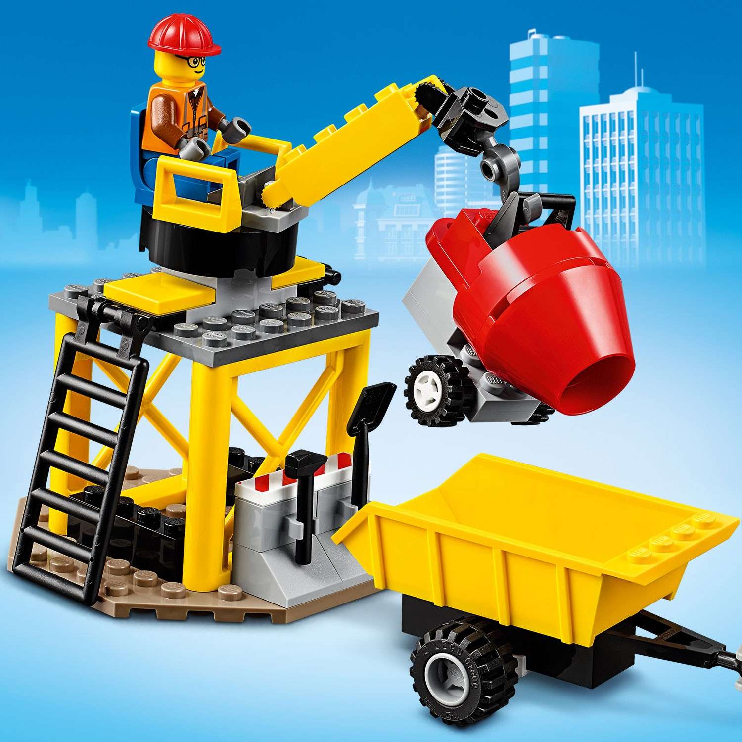 Конструктор LEGO City Great Vehicles Строительный бульдозер 60252 - фото 13