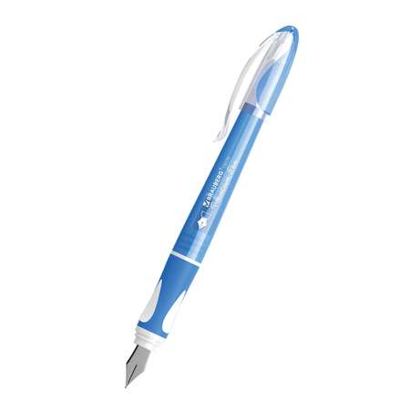 Перьевая ручка Brauberg с 10 сменными картриджами набор для каллиграфии
