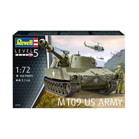 Сборная модель Revell Самоходная гаубица M109 USA