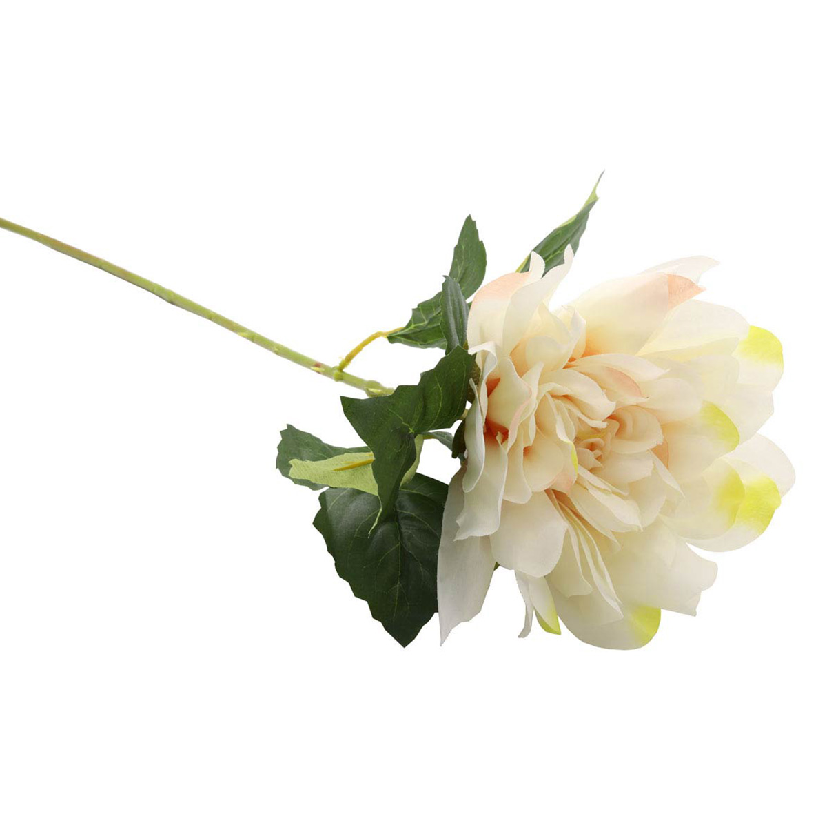 Цветок искусственный Astra Craft Георгин 76 см цвет белый - фото 1