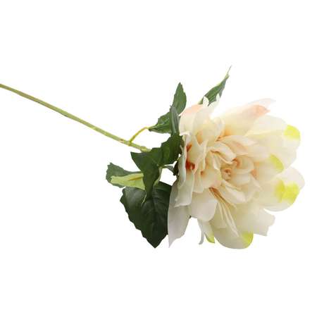 Цветок искусственный Astra Craft Георгин 76 см цвет белый