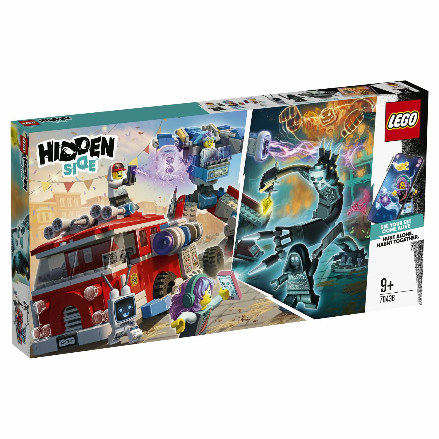 Конструктор LEGO Hidden Side Фантомная пожарная машина 3000 70436 купить по  цене 5499 ₽ в интернет-магазине Детский мир