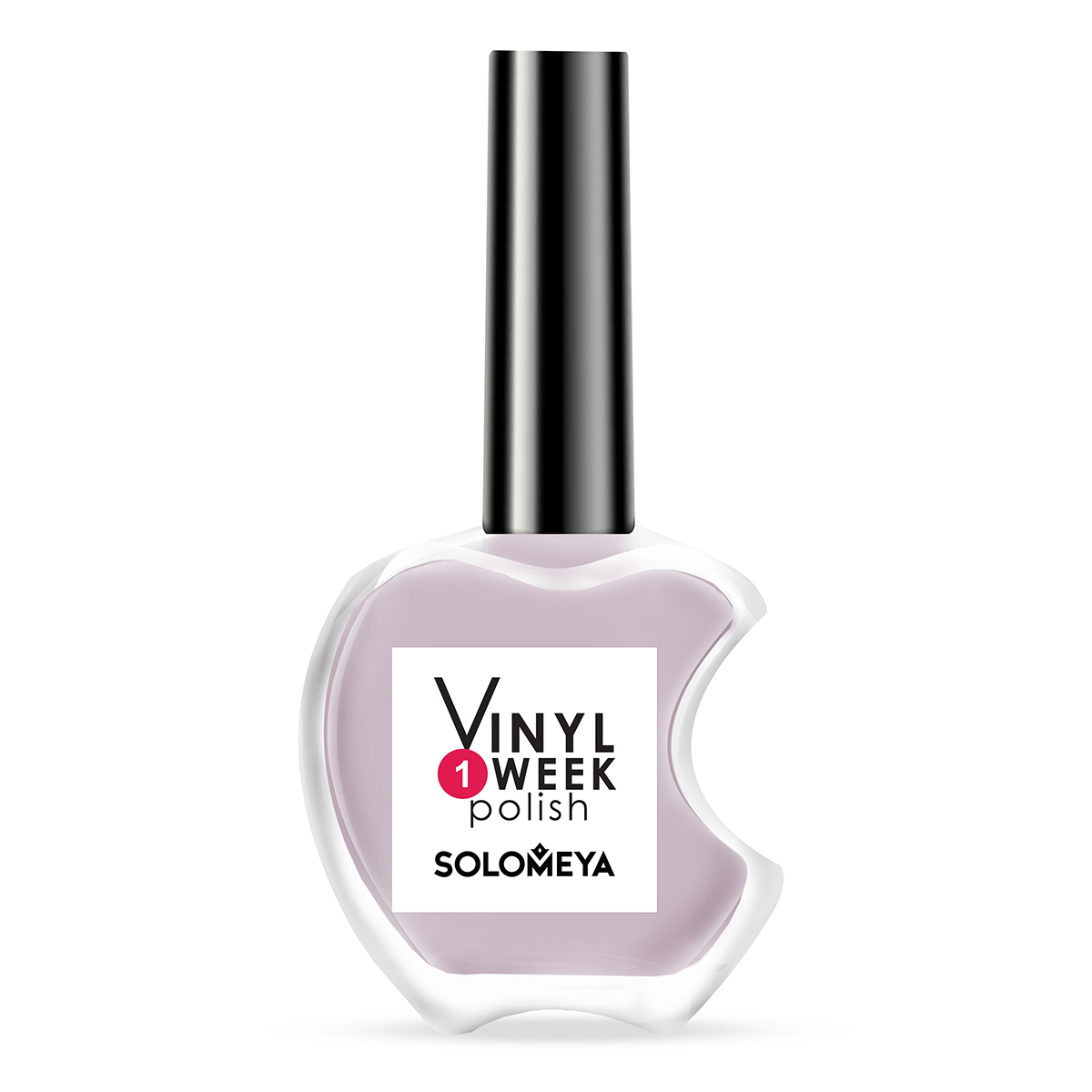 Лак для ногтей SOLOMEYA недельный One Week Vinyl Polish Cinereous 7 13ml - фото 1