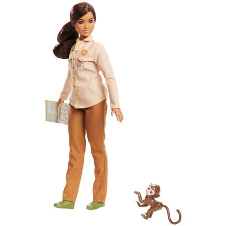 Кукла Barbie Кем быть National Geographic Защитница дикой природы GDM48