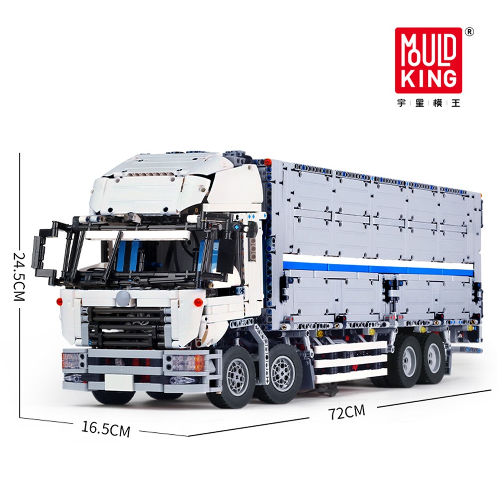 Конструктор Mould King Wing Body Truck грузовик с прицепом с ДУ 4166 деталей - фото 14