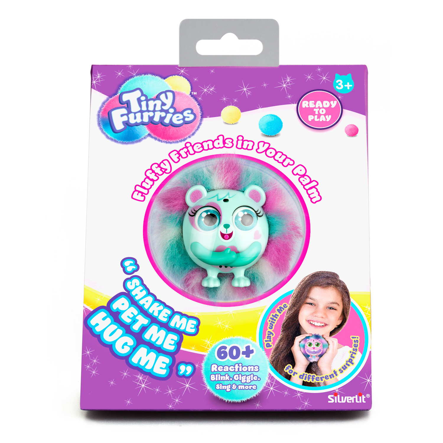 Игрушка Tiny Furries Tiny Furry Mint интерактивная 83690_5 - фото 2