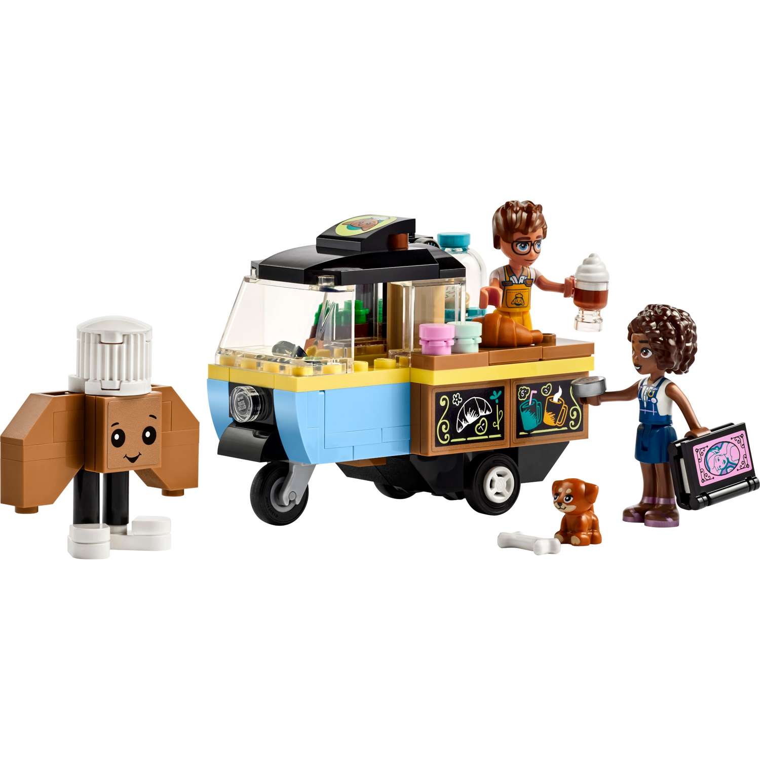 Конструктор LEGO Friends Мобильная тележка для хлебобулочных изделий 42606 - фото 8