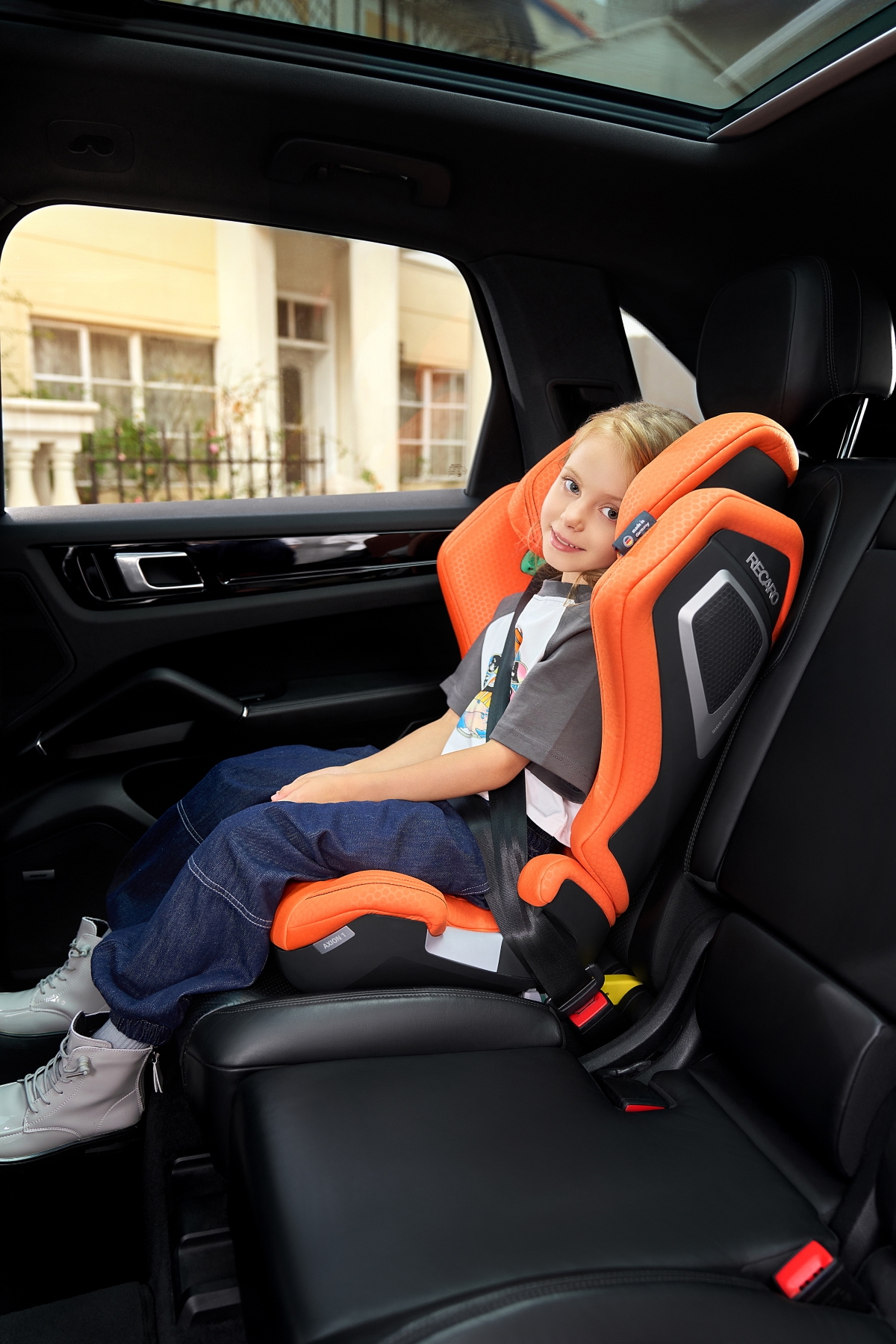 Автокресло Recaro Axion 1 Vibrant orange - фото 16