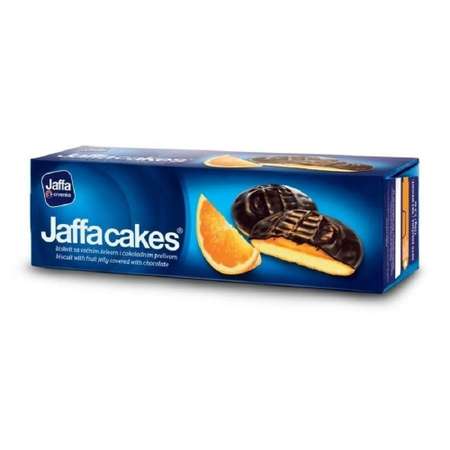Печенье бисквитное Jaffa Crvenka с апельсиновым желе в шоколаде 150гр
