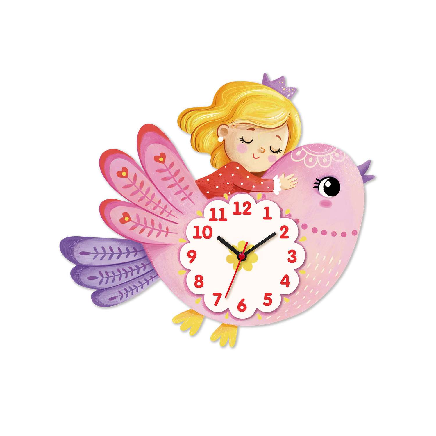 Часы для детской комнаты Нескучные игры Птичка - фото 1