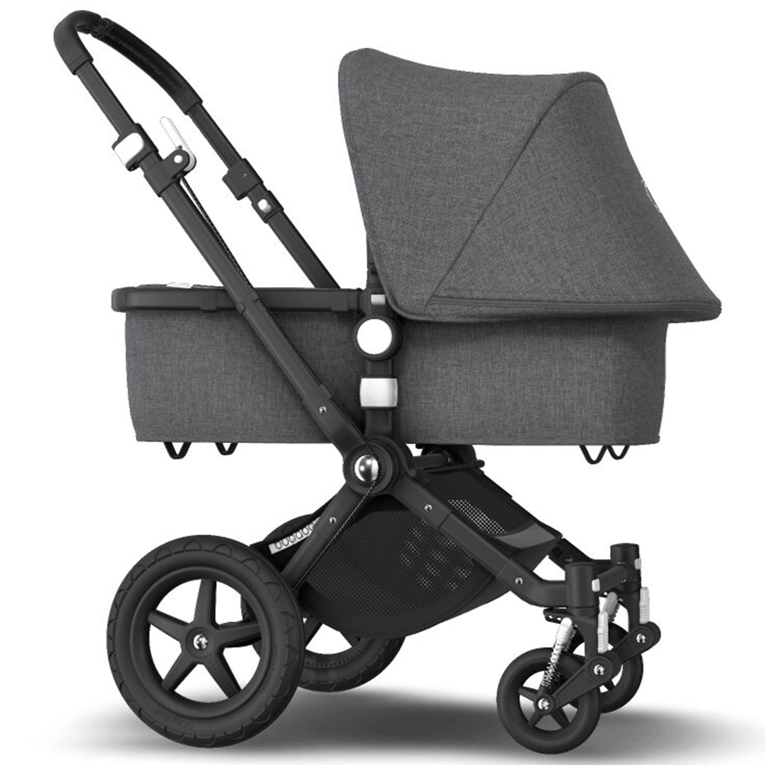 Коляска 2в1 Bugaboo Cameleon3 Plus Complete Black-Grey Melange 239165GM01 - фото 9