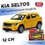 Автомобиль Технопарк KIA Seltos желтый