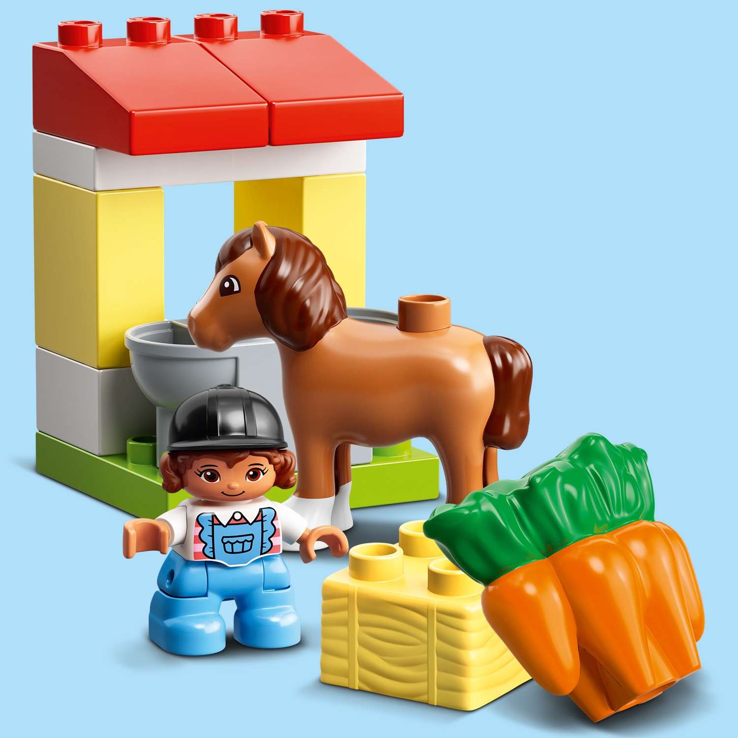 Конструктор LEGO DUPLO Town Конюшня для лошади и пони 10951 - фото 11