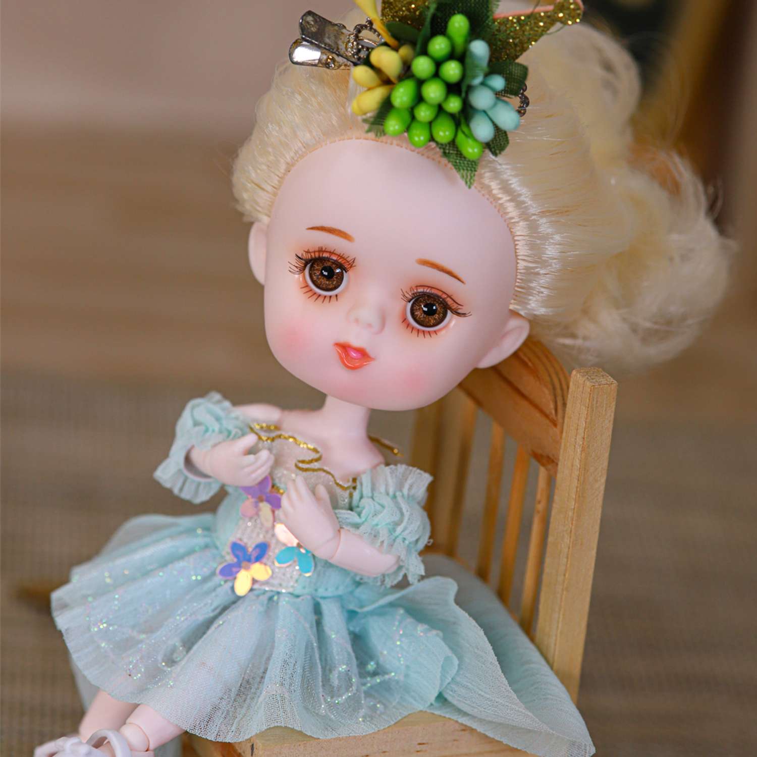 Кукла EstaBella Колокольчик на шарнирах коллекционная 46329600 - фото 15