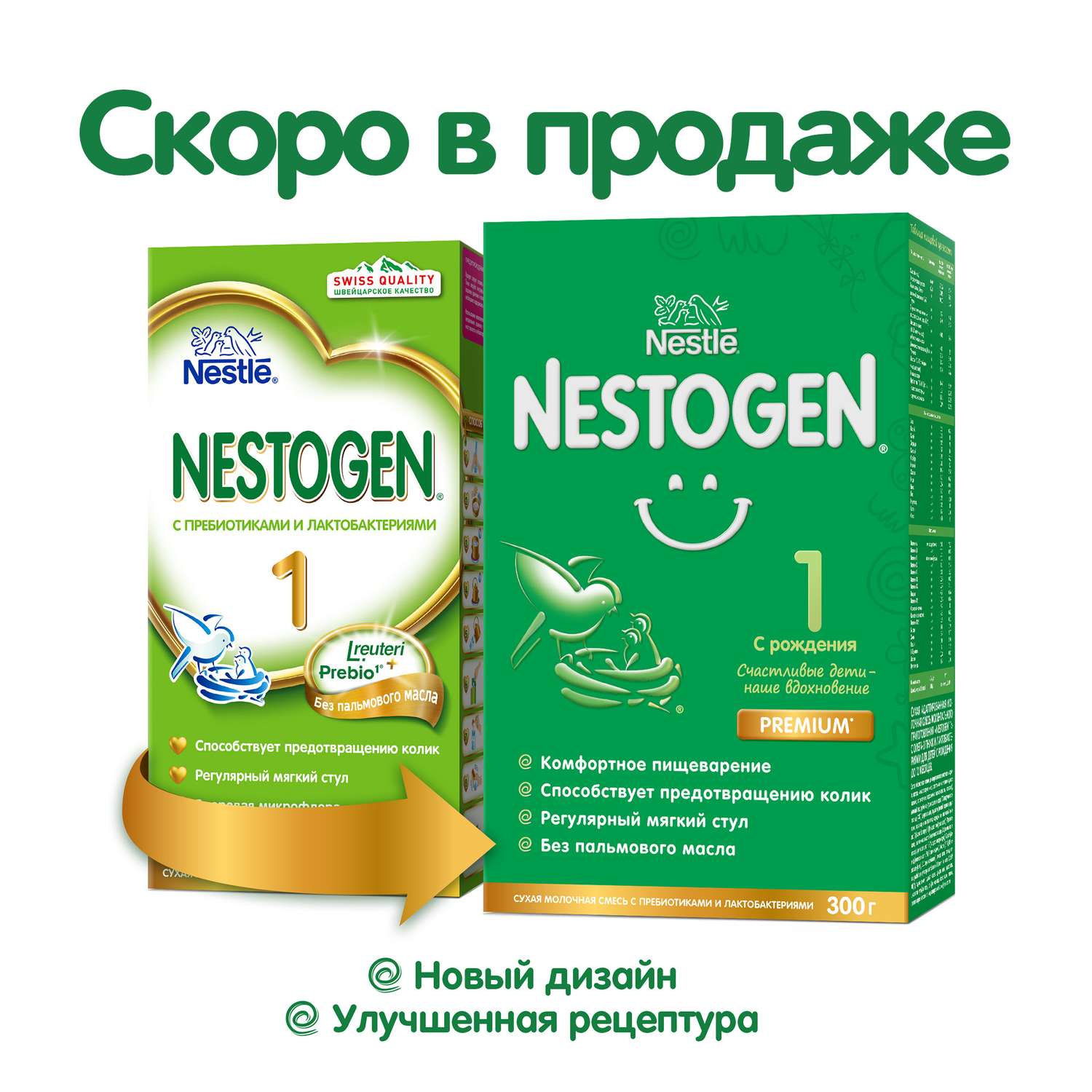 Смесь Nestle Nestogen 1 350г с 0месяцев - фото 2