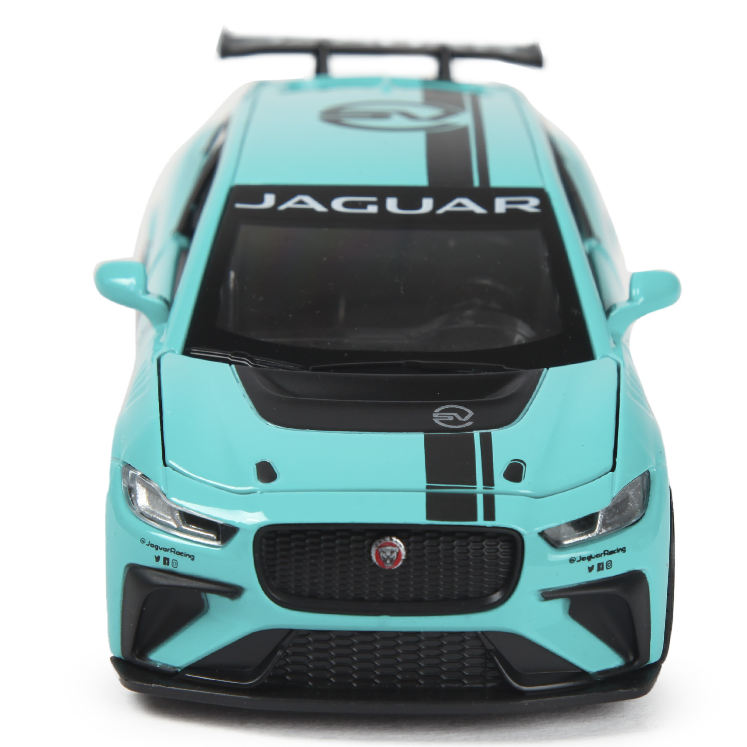 Автомобиль Mobicaro Jaguar I-Pace DTM 1:32 инерционный 664990(F) - фото 7