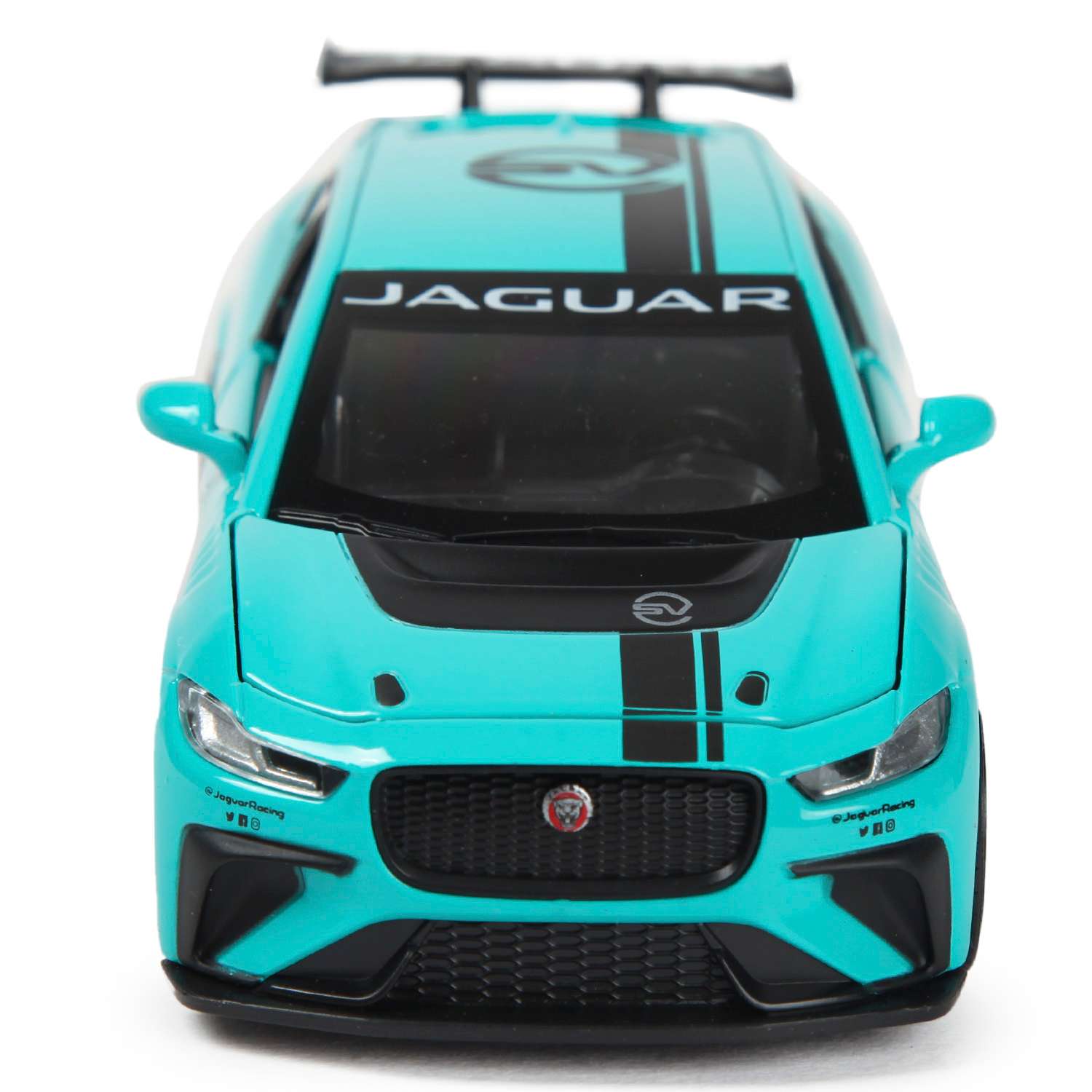 Автомобиль Mobicaro Jaguar I-Pace DTM 1:32 инерционный 664990(F) - фото 7