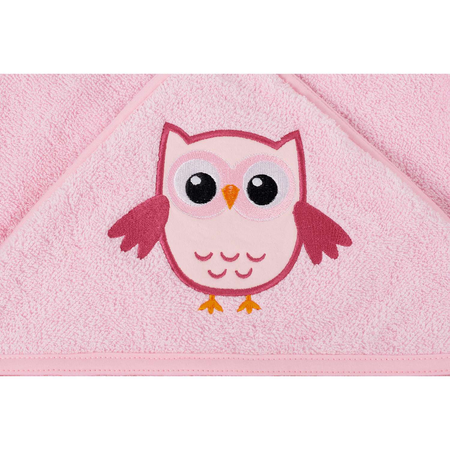 Полотенце с капюшоном Sweet Baby Molle 90*80 Розовый - фото 2