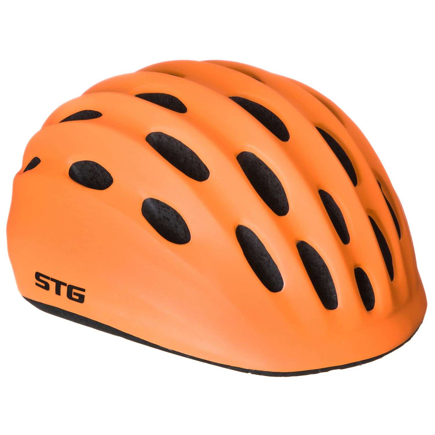 Шлем STG размер M 52-56 cm STG HB10-6 оранжевый - фото 1