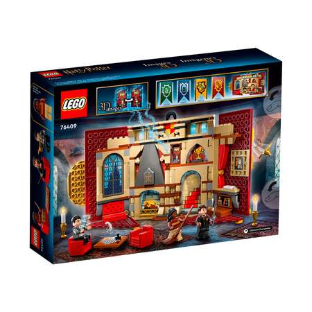 Конструктор детский LEGO Harry Potter Герб факультета Гриффиндор 76409