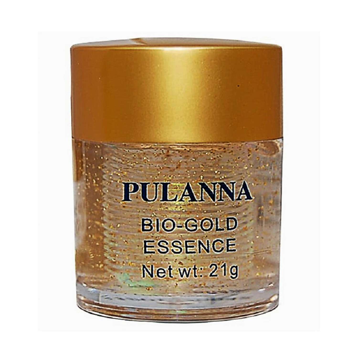 Крем-гель для век PULANNA Интенсивный от морщин отёков с золотом гиалуроновой кислотой кофеином-Bio-gold Essence 21г - фото 2