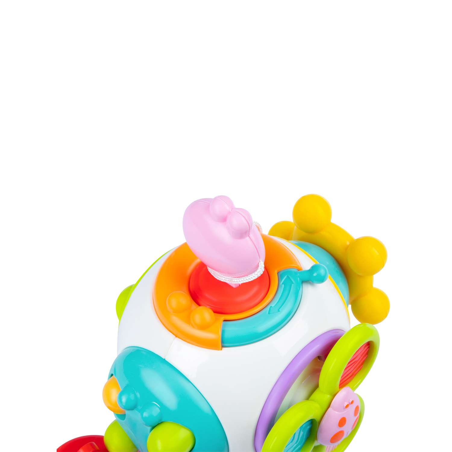 Игрушка развивающая Smart Baby Шарик-бизиборд дорожный - фото 15