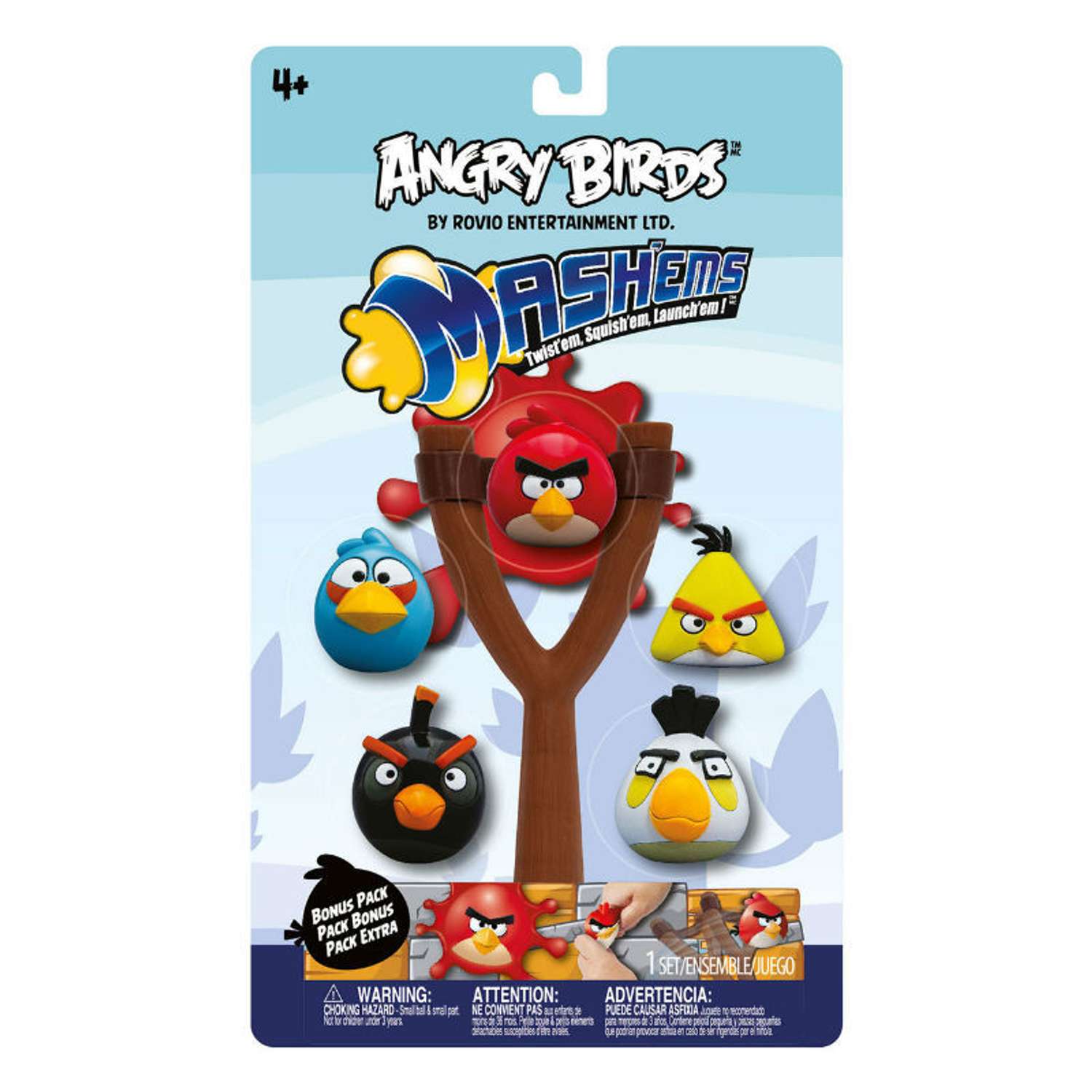 Рогатка Angry Birds Сердитые Птички+птички - фото 1