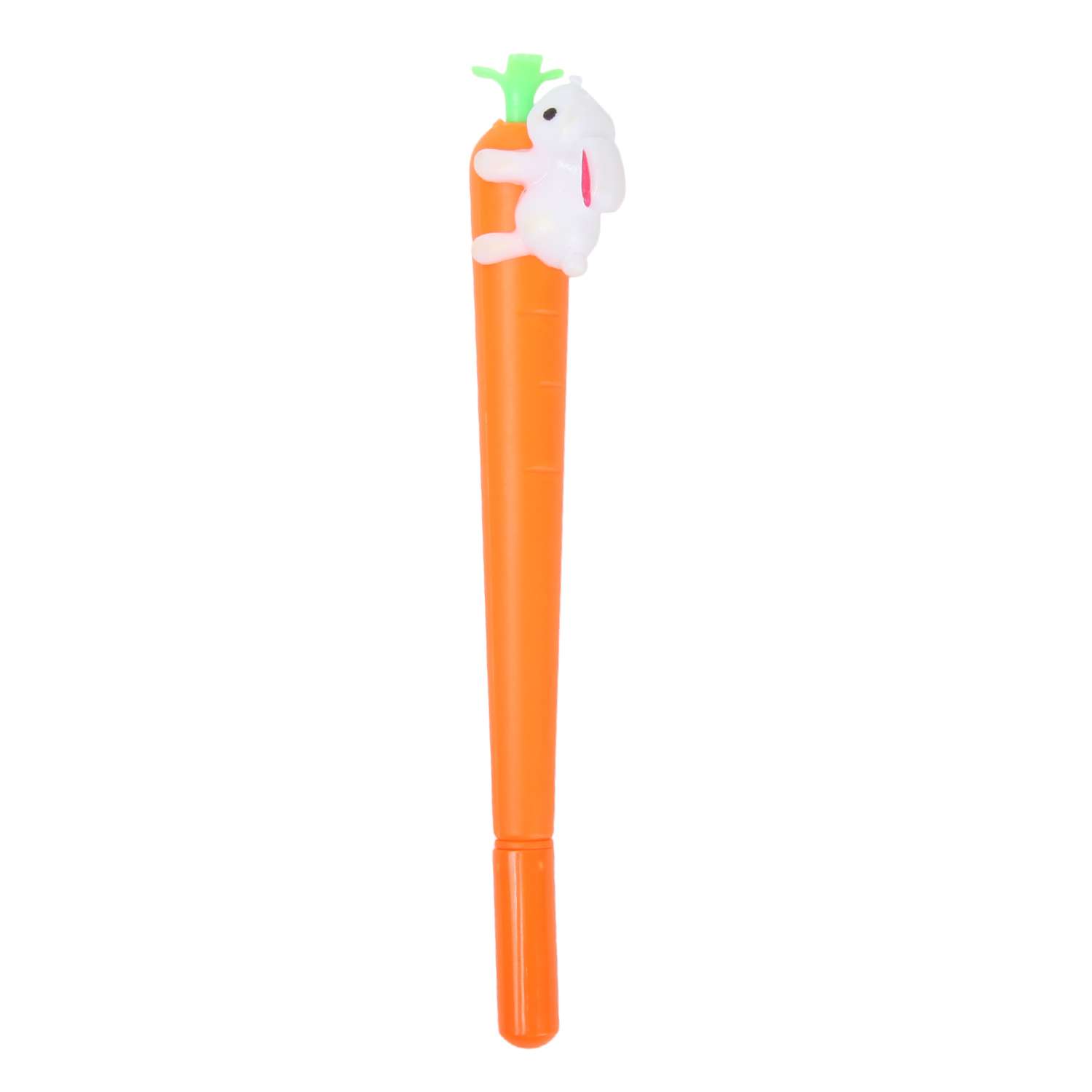 Ручка гелевая Johnshen Зайка и морковка AE0029 - фото 1