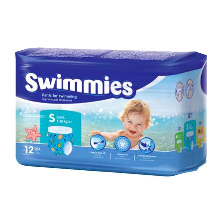 Трусики для плавания Helen Harper Swimmies S 7-13кг 12шт