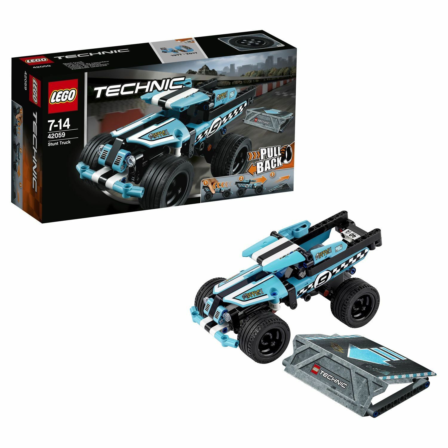 Конструктор LEGO Technic Трюковой грузовик (42059) - фото 1