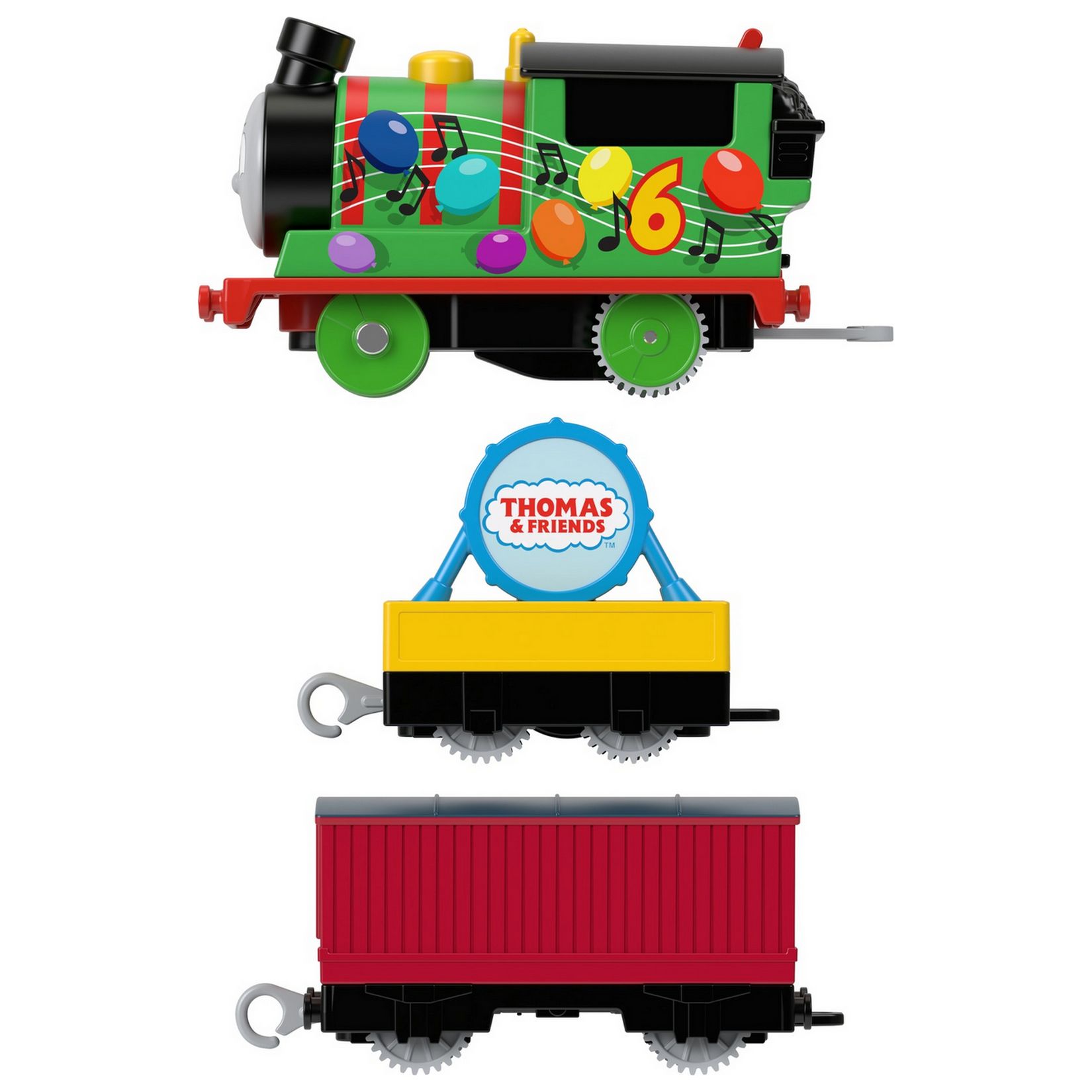 Паровозик Thomas & Friends Лучшие моменты мультфильма Праздничный Перси HDY72 - фото 14