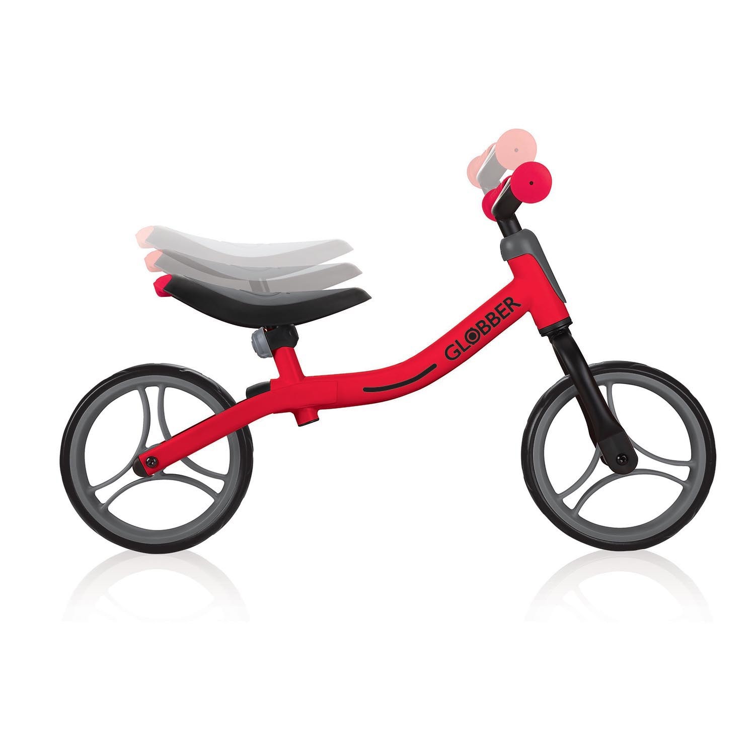 Беговел Globber Go Bike Красный 610-102 - фото 3