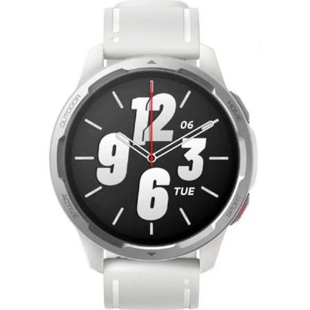 Смарт-часы XIAOMI Watch S1 Active GL BHR5381GL 1.43Amoled BT GPS 470 мАч белые