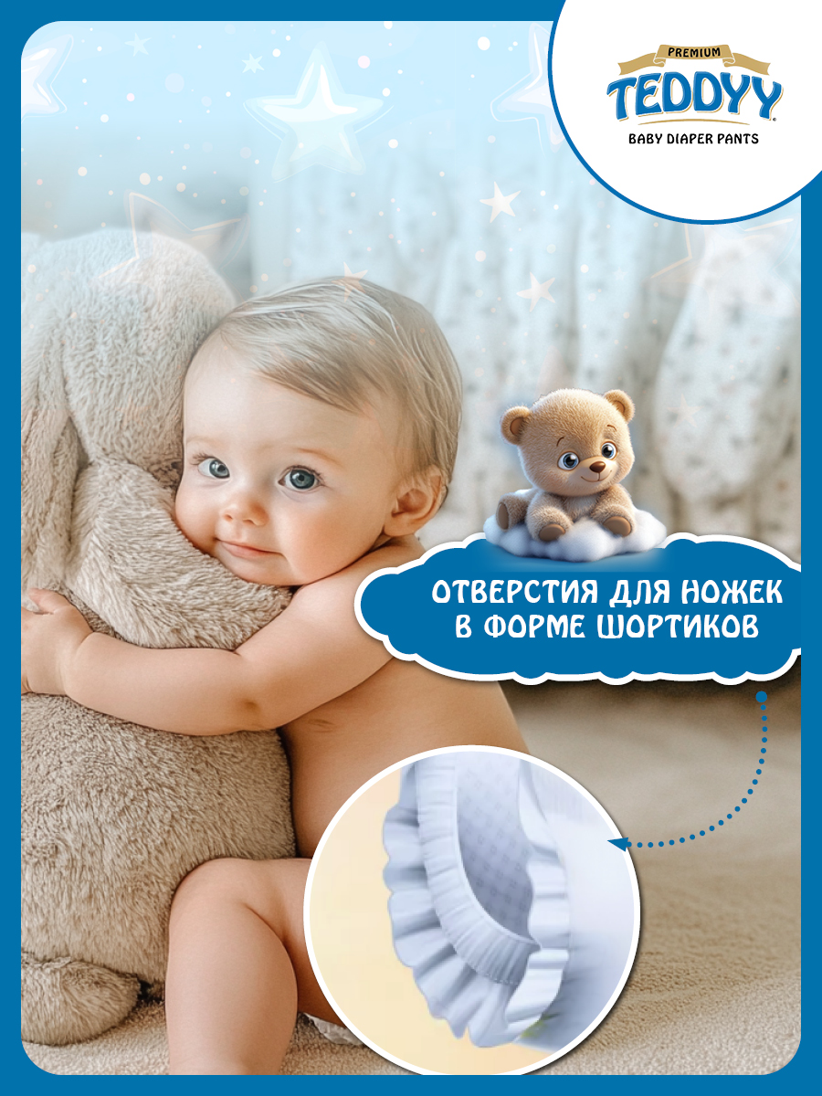 Подгузники Teddy Baby Premium - фото 8