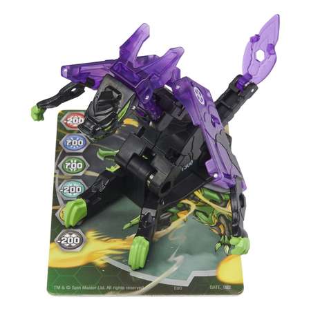 Фигурка-трансформер Bakugan Геоган S3 Mushussu Black 6059850/20131252