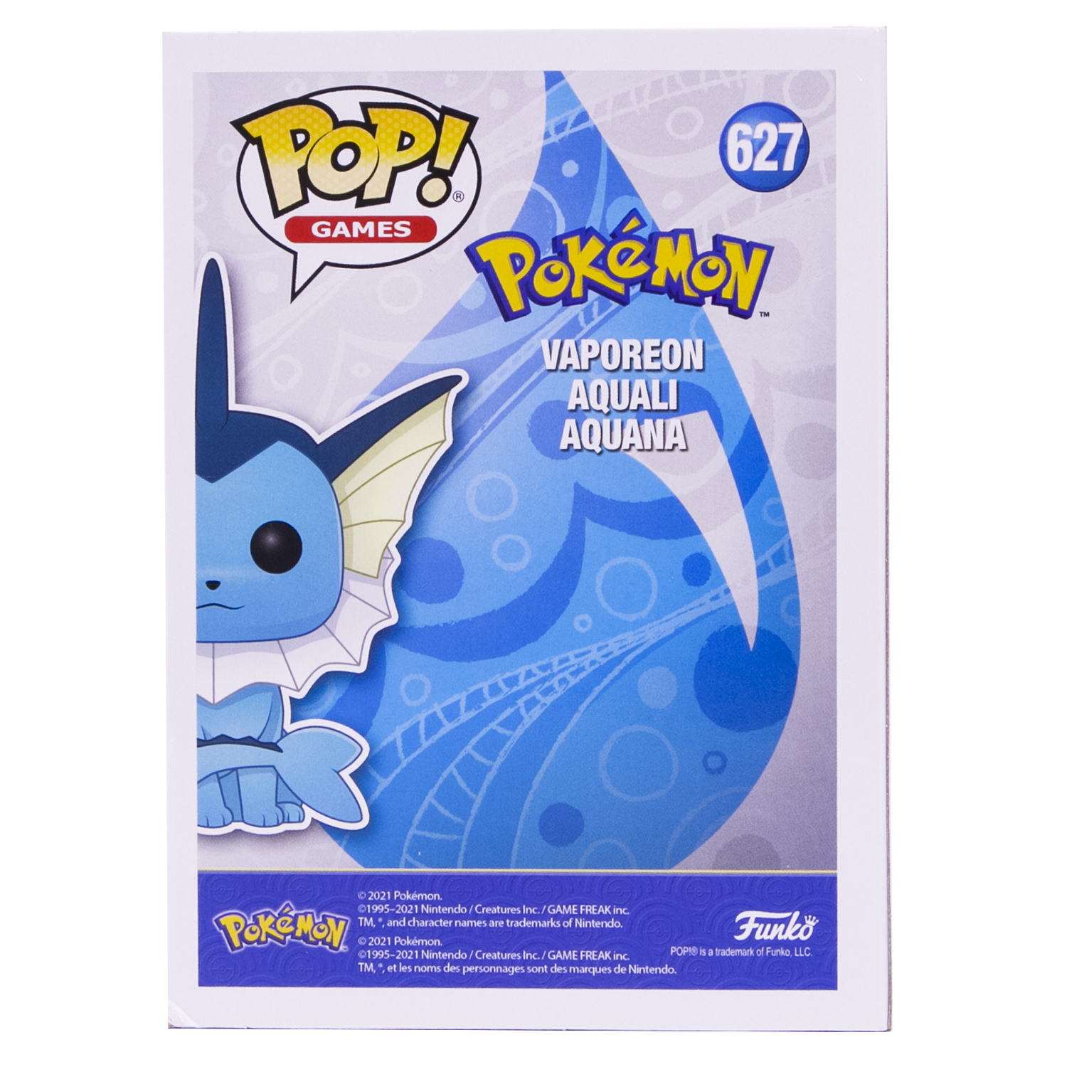 Игрушка Funko Pokemon Vaporeon 63697 Fun25492333 - фото 6