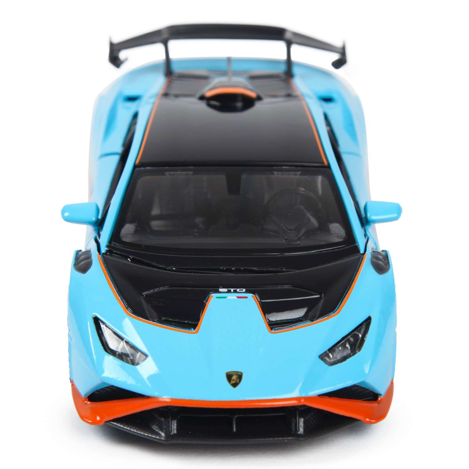 Автомобиль Rastar Lamborghini Huracan STO 1:32 без механизмов голубой 64300 - фото 5