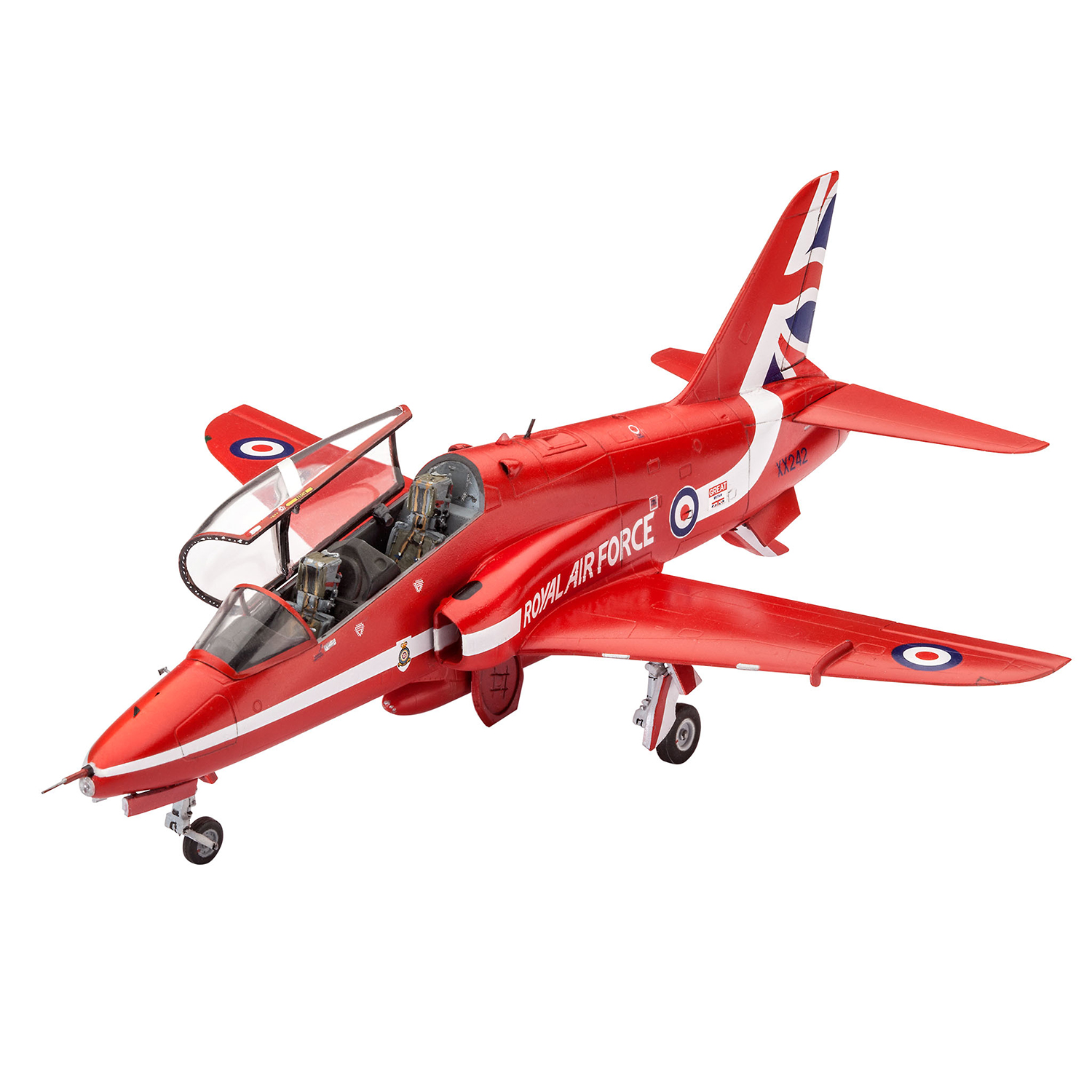 Сборная модель Revell Самолет BAe Hawk T.1 Red Arrows 64921 - фото 1
