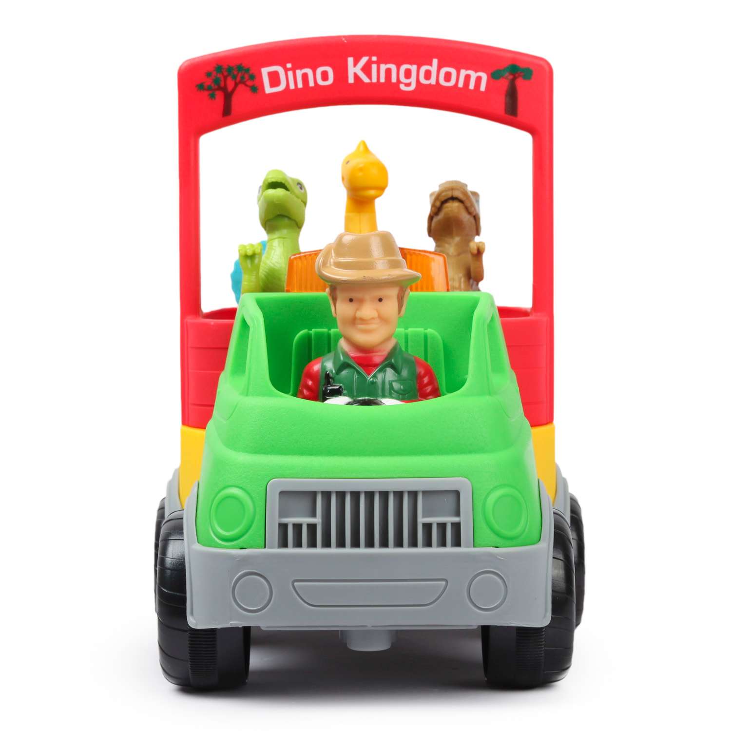Машинка Kiddieland Грузовик +водитель +5 динозавров 060384 - фото 5