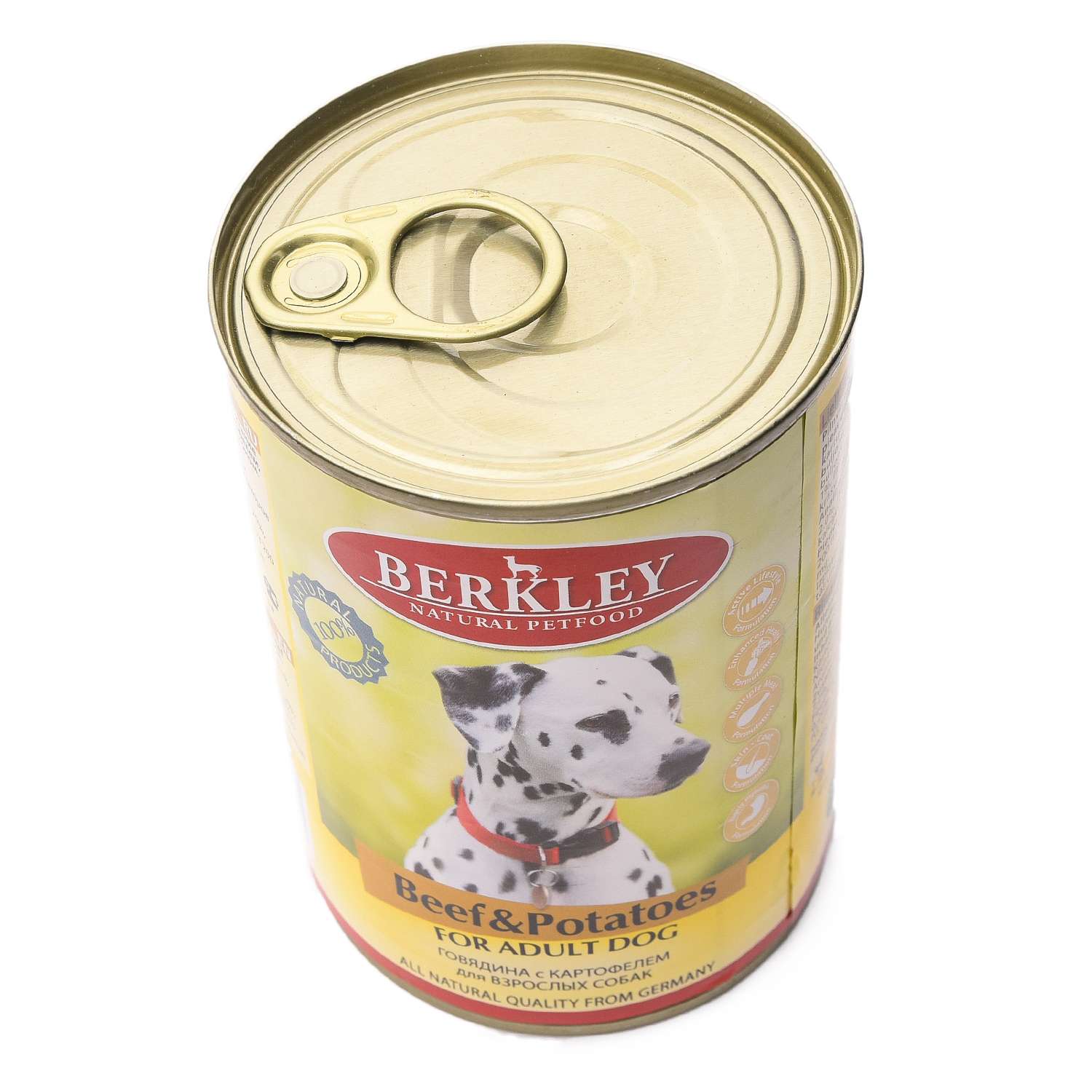 Корм для собак Berkley 400г говядина с картофелем консервированный - фото 3
