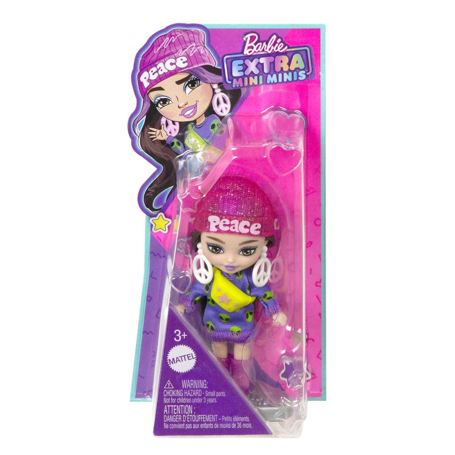Кукла Barbie Экстра Мини Минис HLN44-HLN46 - фото 1