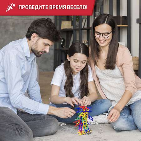 Настольная игра Лас Играс KIDS на равновесие Вверх по лесенке 24 лестницы