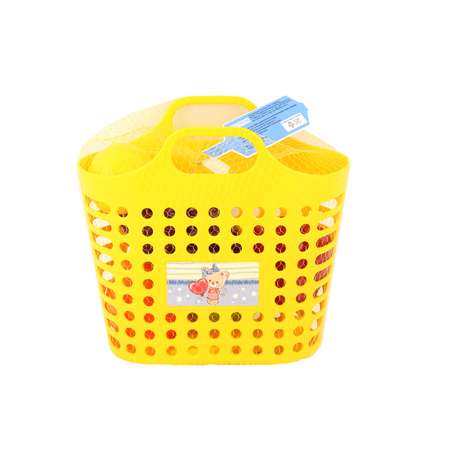 Игровой набор Стром Фруктовая корзинка Желтая 7 предметов