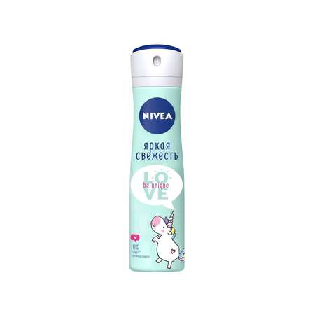 Антиперспирант NIVEA Love Be Unique Яркая Свежесть 150 мл