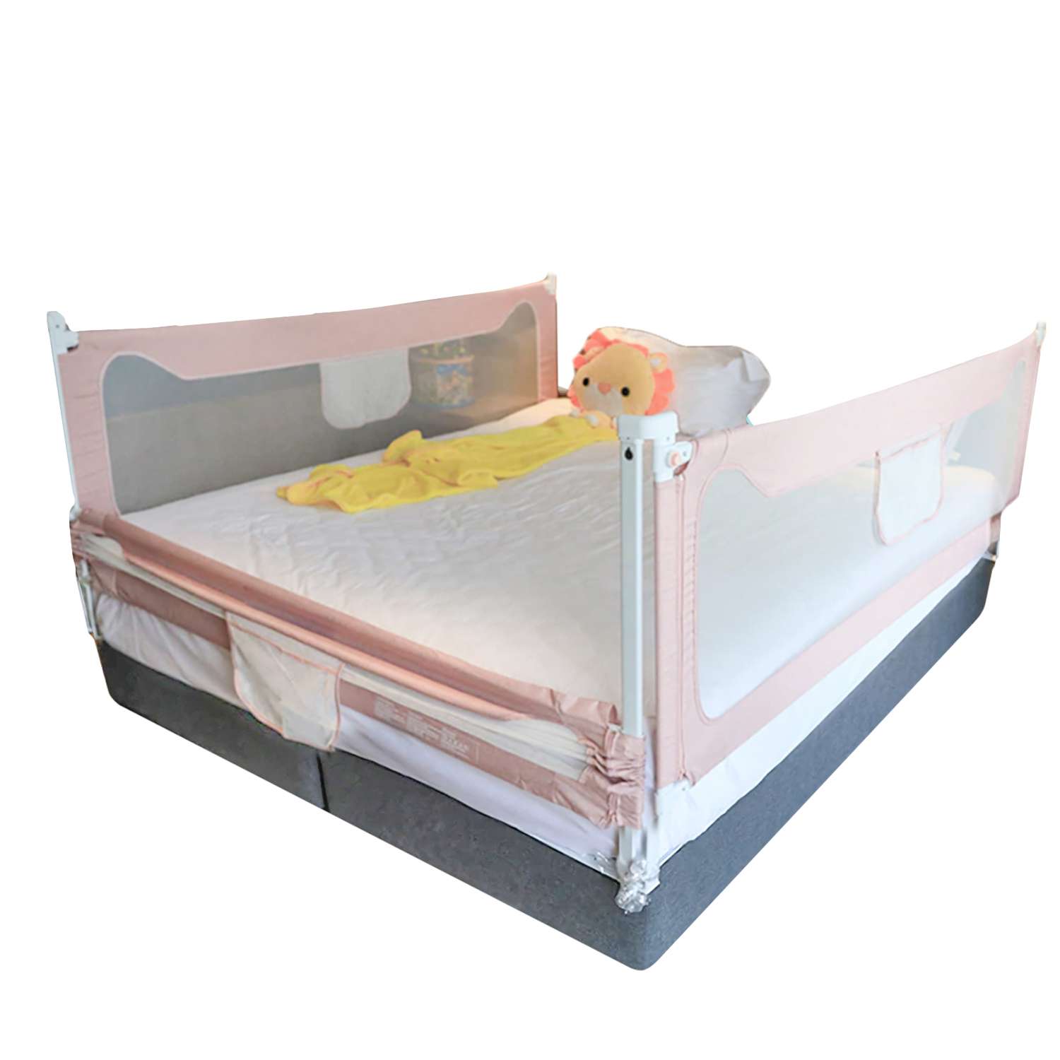 Барьер защитный для кровати CINLANKIDS 150х66 см - фото 6